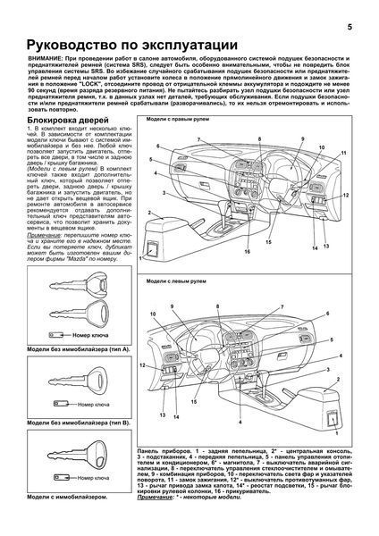 Mazda 323 / Mazda Familia / Mazda Protege. Руководство по ремонту и эксплуатации. Книга 12087962678 фото
