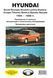 Hyundai Excel, Scoupe, Accent, Lantra, Elantra, Coupe, Tiburon,Sonica, Sanate и Sonata. Посібник з ремонту. Книга H1994 фото 1