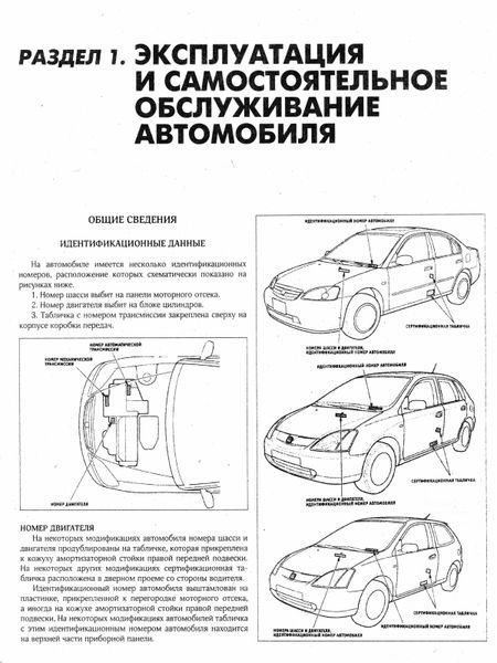 Honda Civic 2001-2005. Руководство по ремонту и эксплуатации. Книга. H0001 фото