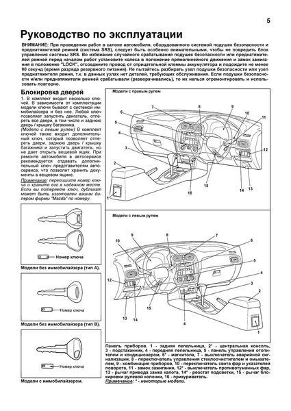 Mazda 323 / Mazda Familia / Mazda Protege. Посібник з ремонту й експлуатації. Книга 2087962678 фото