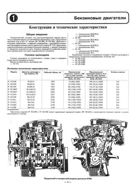 Mercedes 123 бензин. Руководство по ремонту. Книга 1943461386 фото