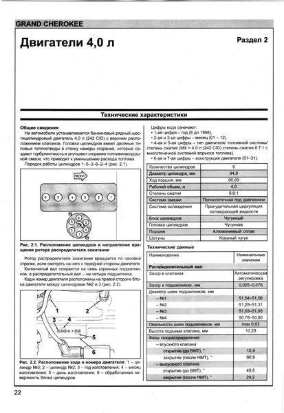 Jeep Grand Cherokee. Руководство по ремонту и эксплуатации. Книга J093 фото