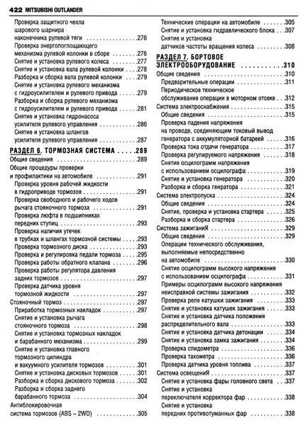 Mitsubishi Outlander. Посібник з ремонту та експлуатації. Книга M00012 фото