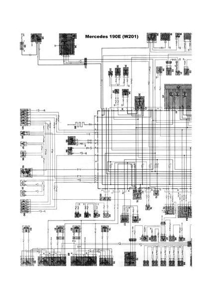 Mercedes 190 / 190E (W201). Руководство по ремонту и эксплуатации. Книга 1378548559 фото