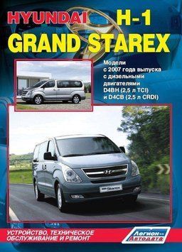 Hyundai Н-1, Grand Starex. Руководство по ремонту и эксплуатации. Книга 2042852402 фото