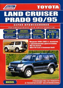 Toyota Land Cruiser Prado 90 дизель. Посібник з ремонту й експлуатації. Книга 4532346 фото