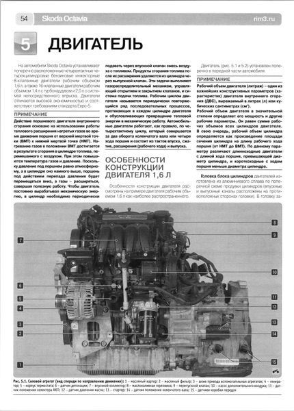 Skoda Octavia A5. Руководство по ремонту и эксплуатации. Книга S2005 фото