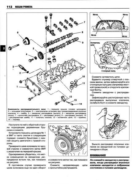 Nissan Primera с 2001 г.. Руководство по ремонту и эксплуатации. Книга N200112 фото