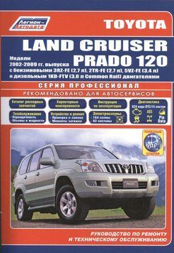 Toyota Land Cruiser Prado 120. Посібник з ремонту й експлуатації. Книга 2050810180 фото