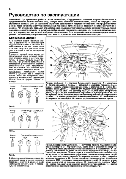 Honda Civic 4D. Руководство по ремонту и эксплуатации. Книга H014 фото