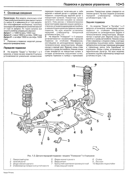 Nissan Primera. Руководство по ремонту и эксплуатации. Книга N43537410 фото