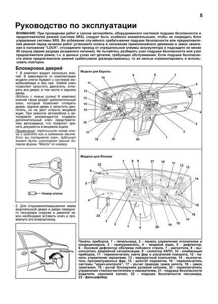 Mazda MPV. Руководство по ремонту и эксплуатации. Книга 2298060649 фото