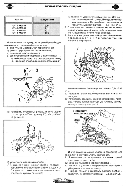 Nissan Bluebird. Руководство по ремонту и техобслуживанию. Книга N1980 фото