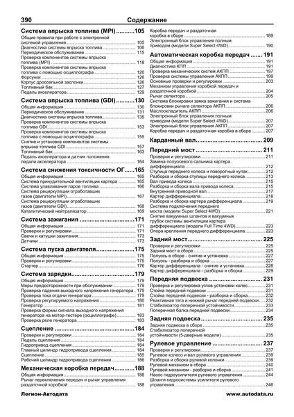 Mitsubishi Pajero Pinin. Посібник з ремонту й експлуатації. Книга M1999 фото
