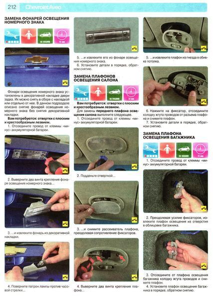 Chevrolet Aveo. Посібник з ремонту й експлуатації. Книга 2122721871 фото